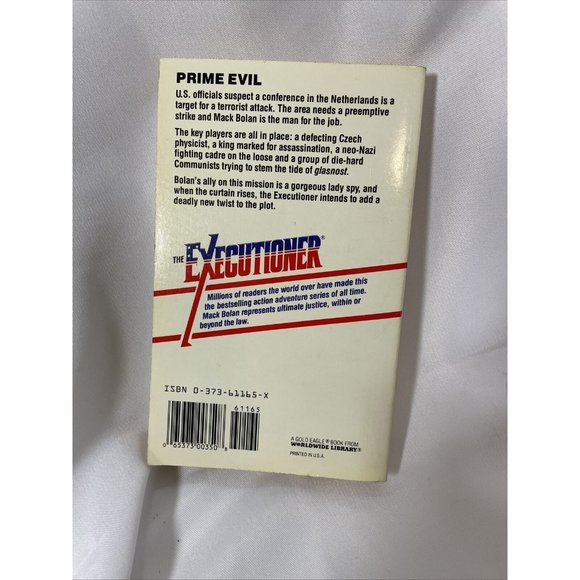 165 Fire Sweep Mack Bolan Executioner Pendleton Paperback Vintage Book - Picture 3 of 6